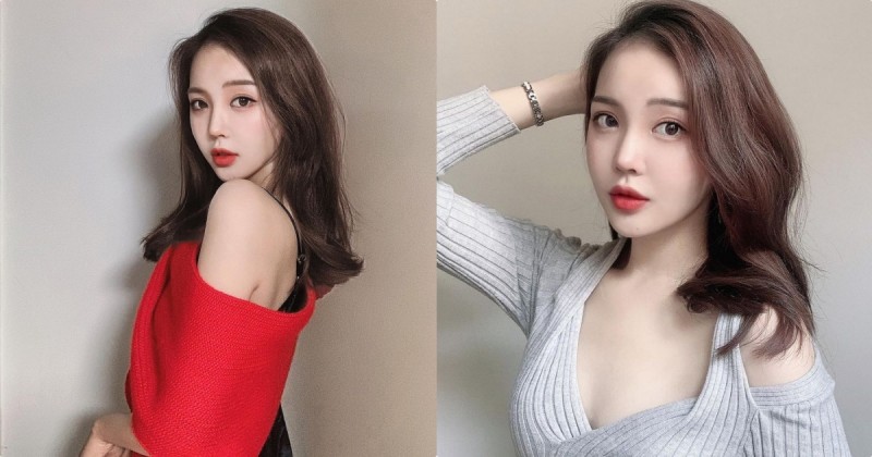 【万博娱乐】豐唇正妹「胸前美肌好白嫩」，露香肩的辣照太勾人了～