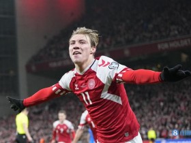 【万博足球】丹麦主帅:霍伊伦可能还没准备好踢90分钟,但他在首发竞争当中