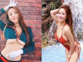 【万博娱乐】性感小姊姊「華華」狂展緊緻腰間,抬手直接掉出「鮮嫩南半球」
