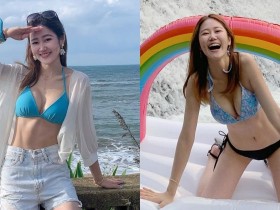 【万博娱乐】美國華盛頓大學「美乳台灣妹」比基尼照太兇猛,飽滿弧度+腹肌蠻腰好強大!