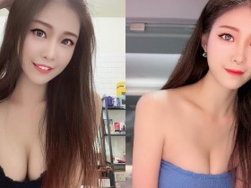【万博娱乐】正妹髮型設計師「Queeny昆妮」才22歲!膚白貌美「凹凸有致」讓人想找她做頭髮!