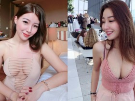 【万博娱乐】「大馬巨乳妹」真的好大 肉色深V泳衣緊貼曲線像沒穿!企圖使人邪惡啊…