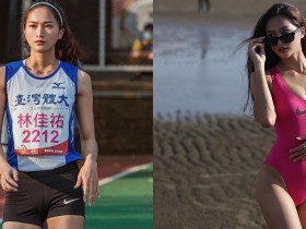 【万博娱乐】8頭身「跳遠精靈」身材比例太完美!台灣體大畢業的她還身兼模特兒!