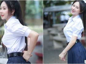 【万博娱乐】公園捕獲「美乳學生妹」!青春甜美讓人想戀愛!小小年紀「發育不錯」啊!