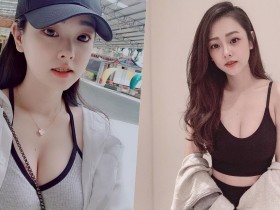 【万博娱乐】全職辣媽「mei」背帶卡進深溝,「童顏巨乳」看不出是孩子的媽了!