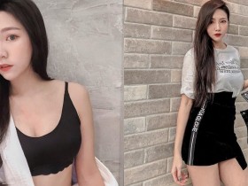 【万博娱乐】令人失控的長腿!氣質美女「謝佩」曲線曼妙,性感皮裙配白皙美腿不看吃虧!