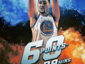 【万博娱乐】NBA本季最高分! 湯普森噴火狂飆60分