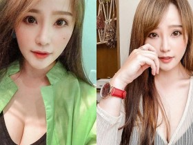 【万博娱乐】E奶正妹「燙燙」深V上衣好洶湧,「飽滿的性感畫面」有夠養眼!