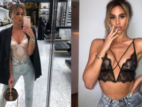 【万博娱乐】好時尚!性感妹外套底下什麼都沒穿 「中路淨空」直接出門潮到出水