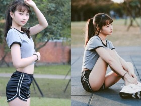 【万博娱乐】氣質小清新「陳Q妹」辣穿真理褲神視角曝光 「白皙嫩腿+渾圓美臀」可愛到太過分