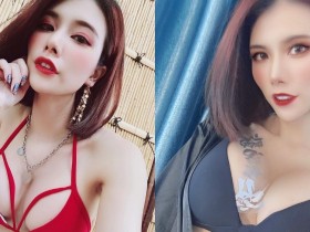 【万博娱乐】火辣主持人「菁菁」紅色比基尼超爆乳,惹火的穿搭「畫面好兇」!