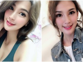 【万博娱乐】活力正妹「事業線好深長」,低胸裝讓人越看越動心!