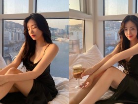 【万博娱乐】甜美小姐姐「度假海景照辣翻」,低胸洋裝襯托「優質好曲線」!