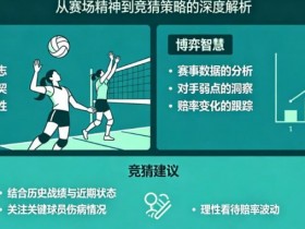 【万博体育】排球竞猜的量化逻辑:从“女排精神”到数据模型