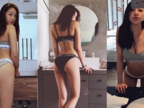 【万博娱乐】「甜美正妹」衣服底下原來是美乳翹臀!前凸後翹S身形還有腹肌好誘人!