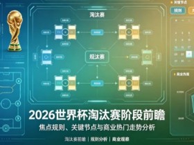 【万博体育】2026世界杯淘汰赛阶段前瞻:焦点规则、关键节点与商业热门走势分析