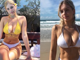 【万博娱乐】陽光沙灘配奶香!比基尼正妹飽滿乳量超加分 性感辣照比吃薑母鴨還暖身