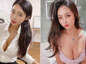 【万博娱乐】誘惑系辣模 Eunhye「低胸福利」放好放滿!身體微微一傾,事業線深不可測
