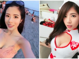【万博娱乐】崑山豆花妹「海邊大曬深V美乳」,自拍太誘人「遊客都受不了了」!