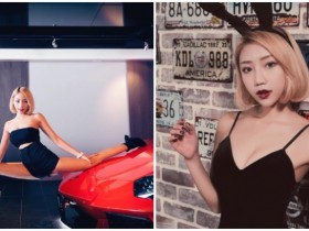 【万博娱乐】一次劈兩台超跑!筋骨超軟Q「短髮正妹」酥胸美腿高顏值實在太犯規!