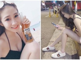 【万博娱乐】街頭捕獲「白皙長腿妹」!惹火美乳「回頭率好高」,網驚:是國光女神!
