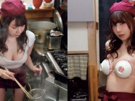 【万博娱乐】真.碗公奶!拉麵店員「爆乳甩麵」 奶大到碗都快罩不住!